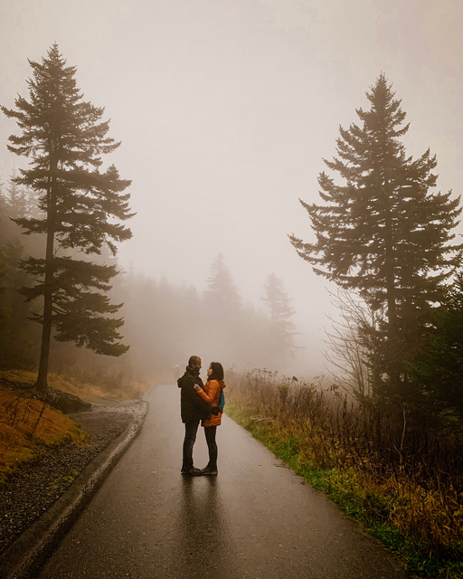 Couple Facing Each Other